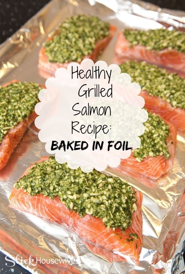 How to bake salmon in foil