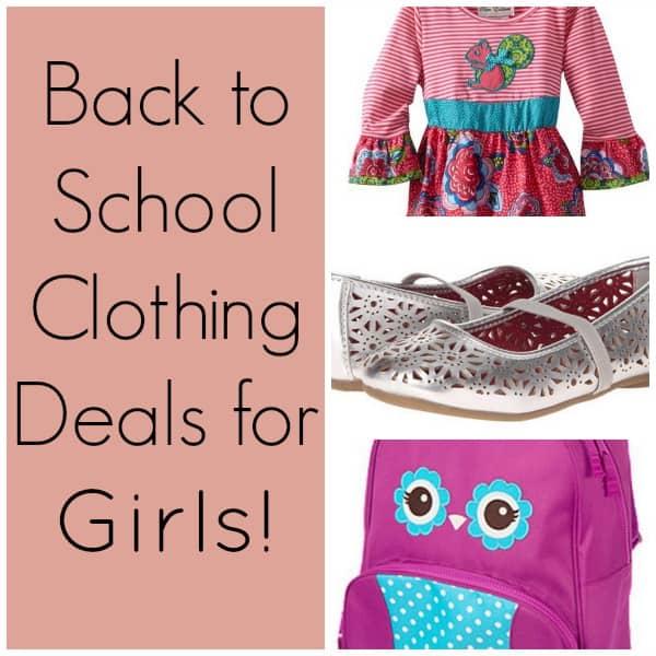 Back to School Clothing Deals for Girls