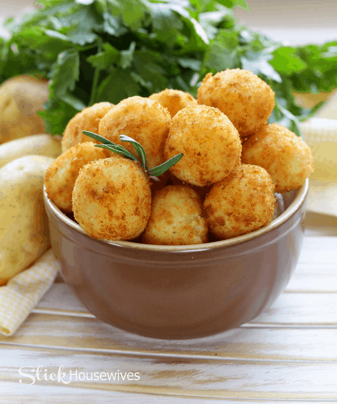 Cheesy Potato Balls Recipe