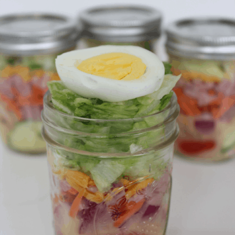 salad in a jar recipe