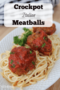 easy crockpot italian meatball recipe