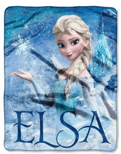 Disney frozen elsa palace throw blanket