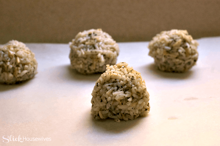 fried rice ball recipe