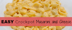 crockpot macaroni and cheese recipe