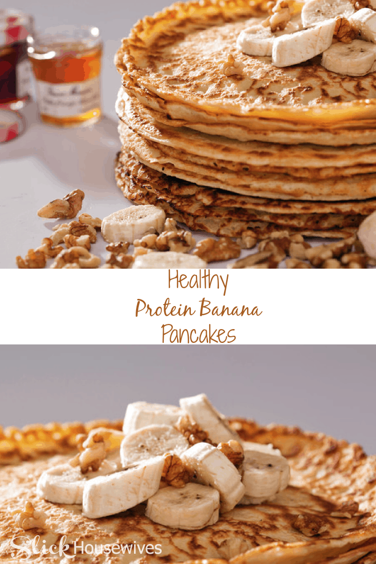 Healthy Protein Banana Pancakes Recipe