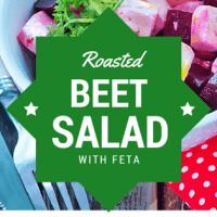 Roasted Beet Salad with feta recipe