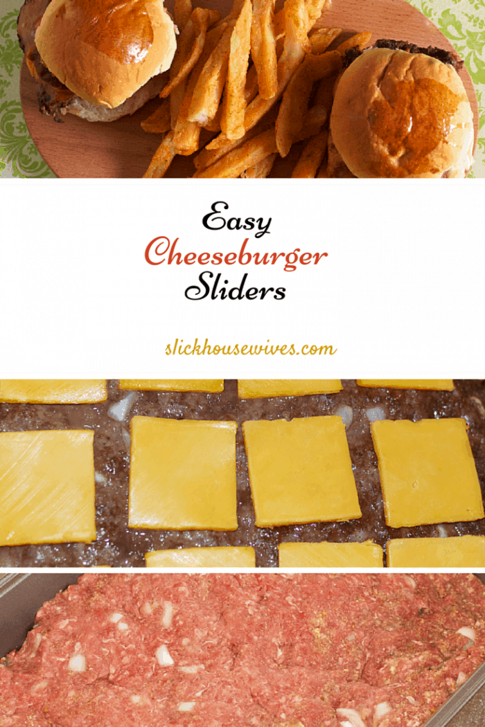 easy cheeseburger sliders recipe