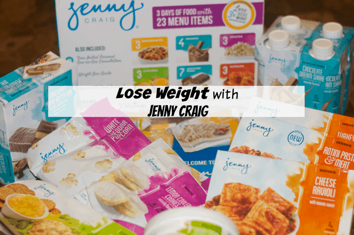 lose weight with Jenny Craig