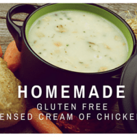 Homemade Gluten Free Condensed Cream of Chicken Soup