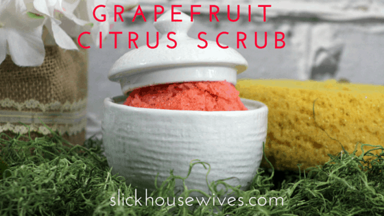 grapefruit scrub