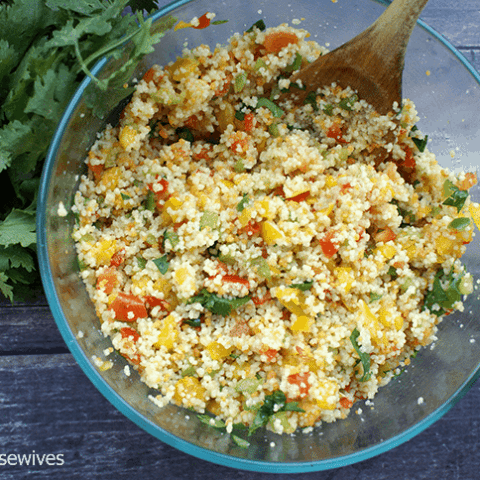 Sweet Pepper Couscous Salad Recipe