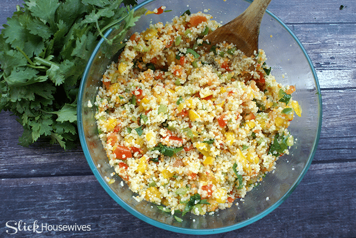 Sweet Pepper Couscous Salad Recipe