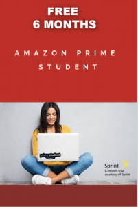 Amazon Prime Student Free for 6 Months