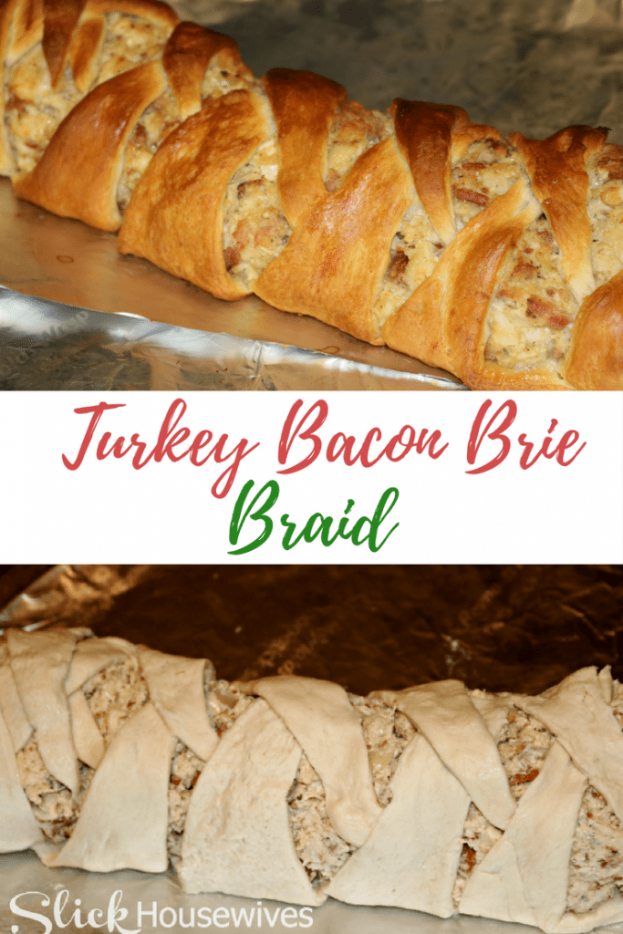 Turkey Bacon Brie Braid Recipe