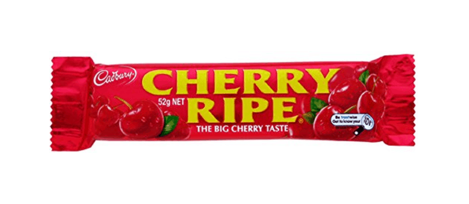 Australian Chocolate Bars (Cherry Ripe!)