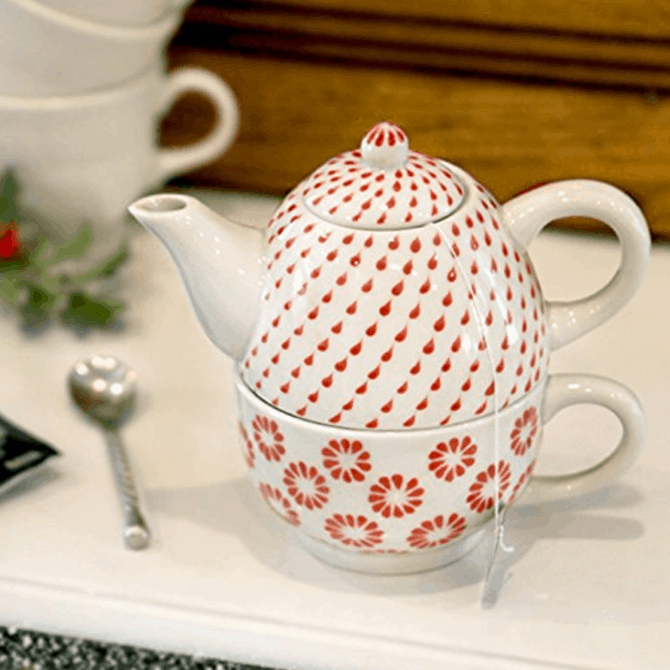 Handcrafted Fair Trade Tea Pot