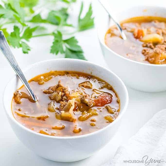 How To Make Cabbage Soup With Ground Beef – Crock Pot Or Instant Pot Recipe
