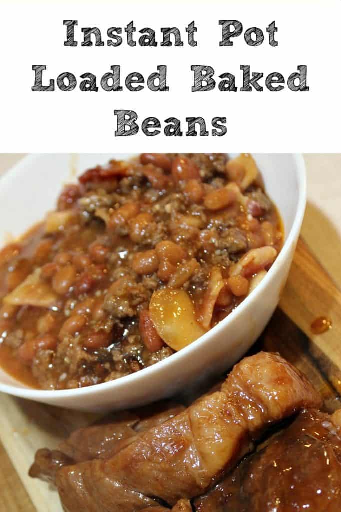 Instant Pot Loaded Baked Beans Recipe