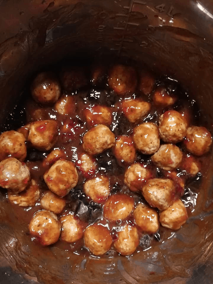 PotLuck Meatballs made in Instant Pot