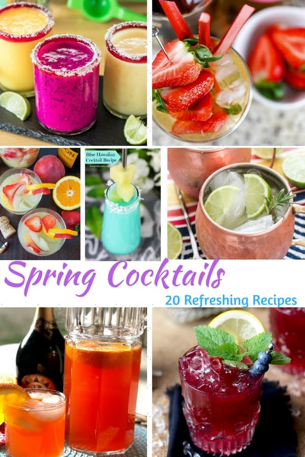 20 Delicious Spring Cocktail Recipes