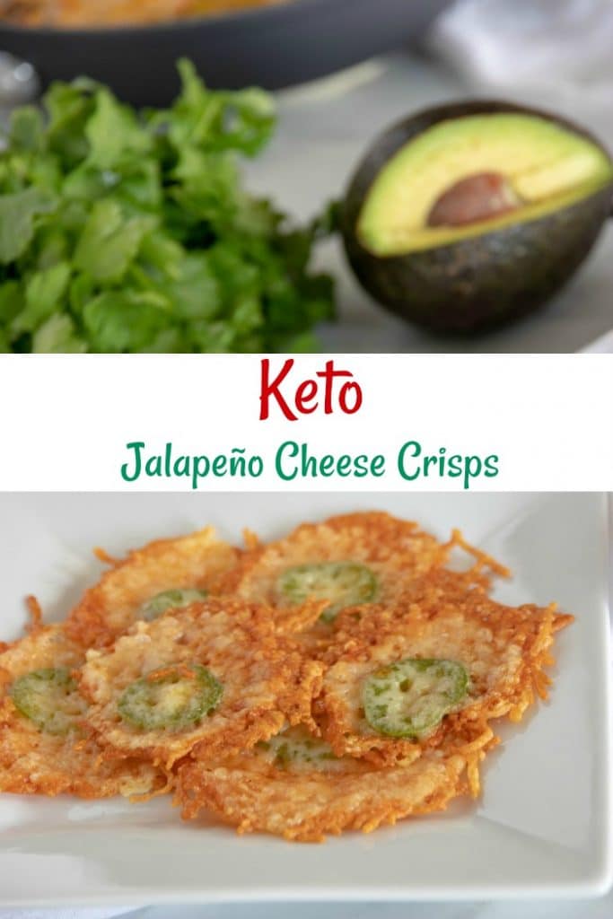 Keto Jalapeño Cheese Crisps Recipe