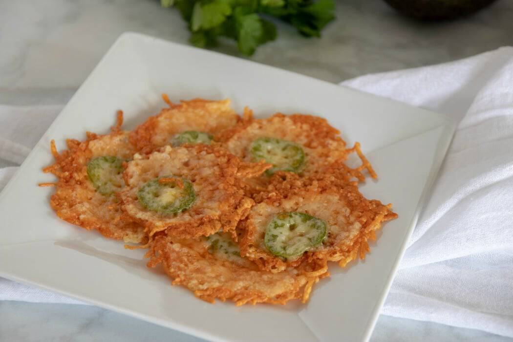Jalapeño Cheese Crisps Keto