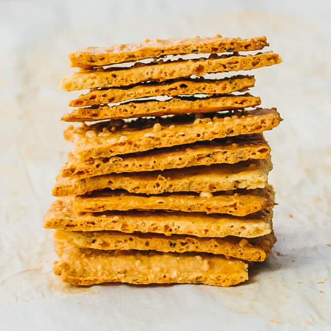 Low Carb Crackers with Almond Flour Recipe