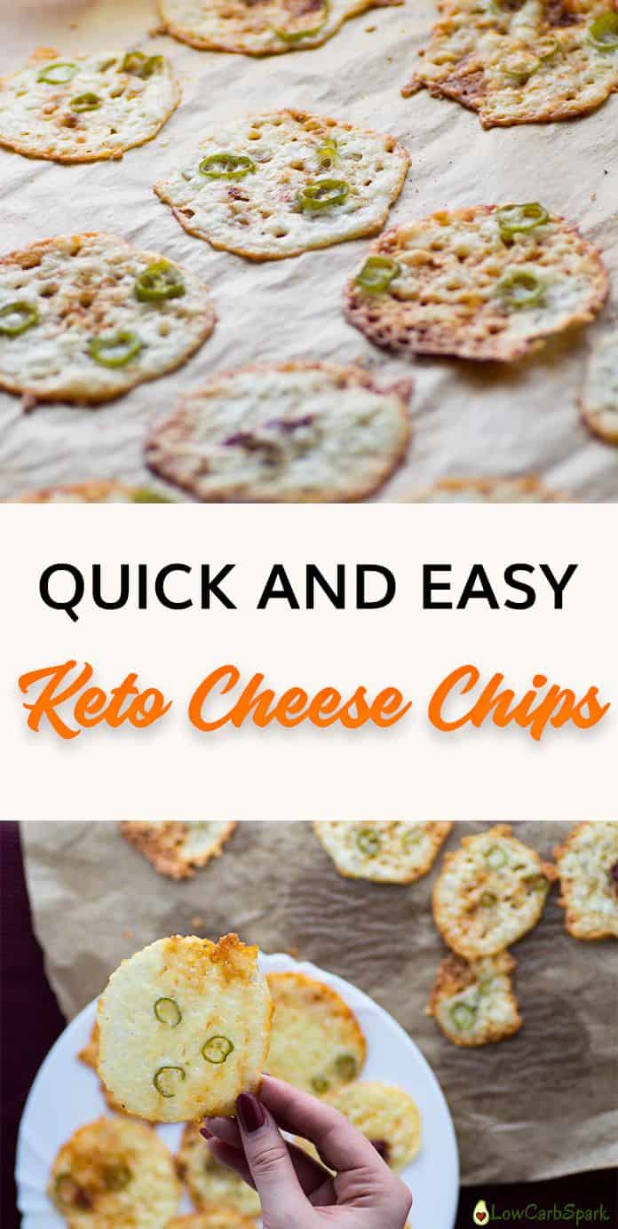 Quick and Easy Keto Cheese Chips