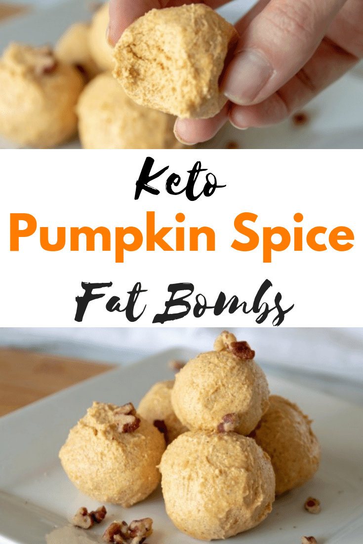 Keto Pumpkin Spice Fat Bombs