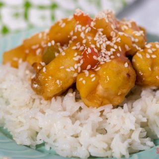 Sweet and Sour Chicken in the Instant Pot